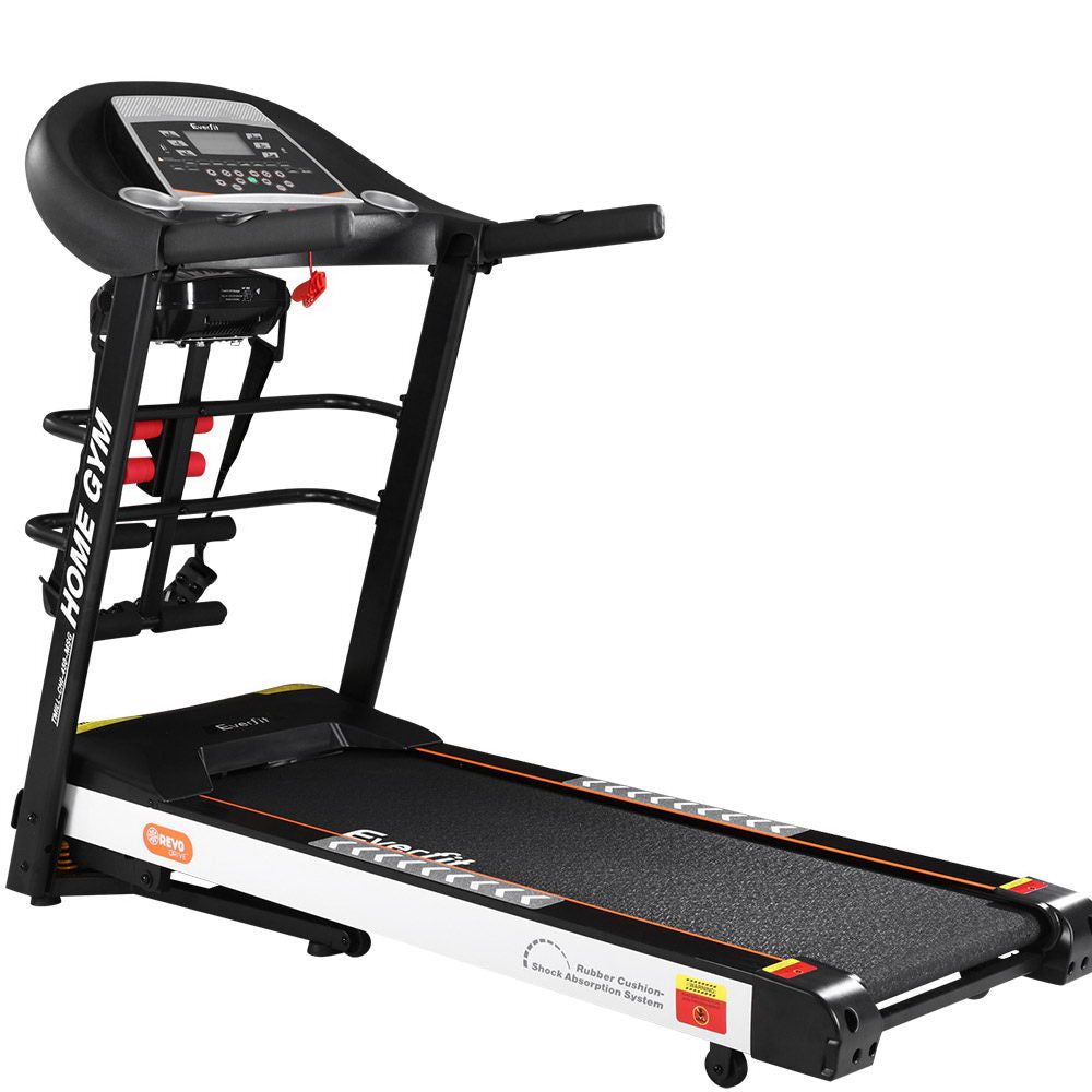 Treadmills: Everfit Treadmill Electric Home Gym Fitness Exercise Machine w/ Massager 450mm