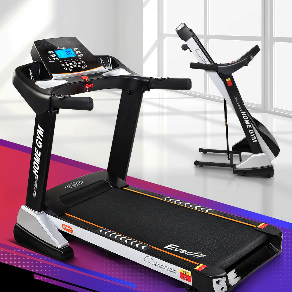 Exercise Bikes: Everfit Treadmill Electric Auto Incline Spring Home Gym Fitness Exercise 480mm
