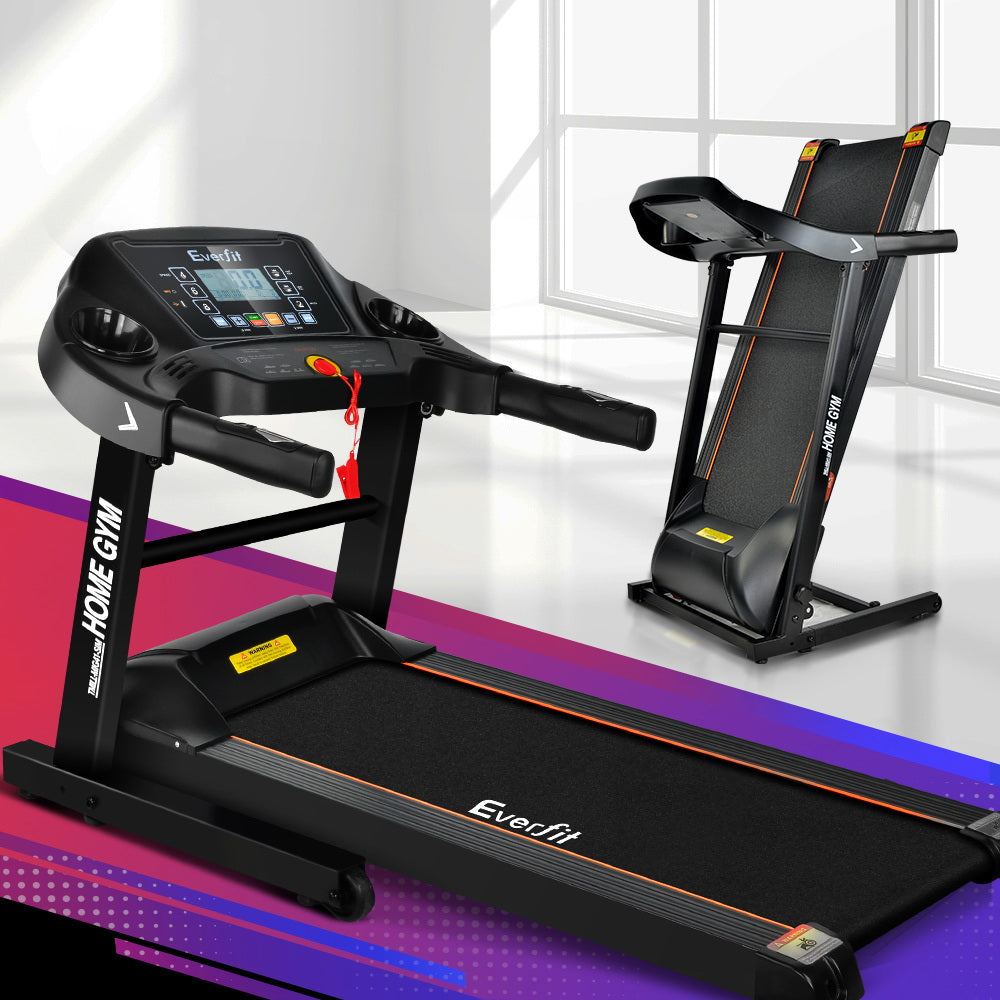 Treadmills: Everfit Treadmill Electric Home Gym Fitness Exercise Machine Foldable 400mm