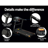 Everfit Treadmill Electric Home Gym Fitness Exercise Machine Foldable 400mm