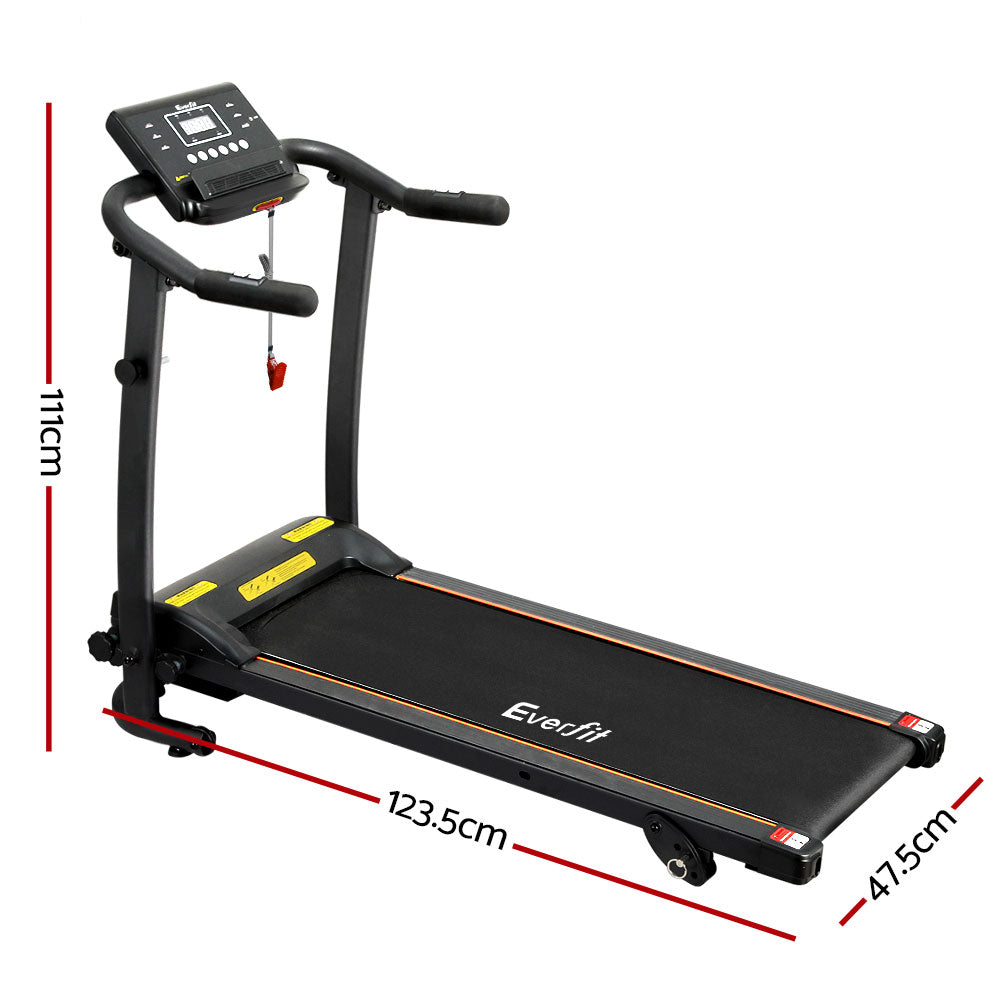 Treadmills: Everfit Treadmill Electric Home Gym Fitness Exercise Machine Foldable 370mm