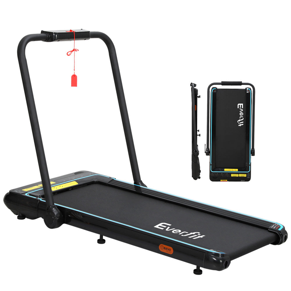 Treadmills: Everfit Treadmill Electric Walking Pad Under Desk Home Gym Fitness 420mm Remote