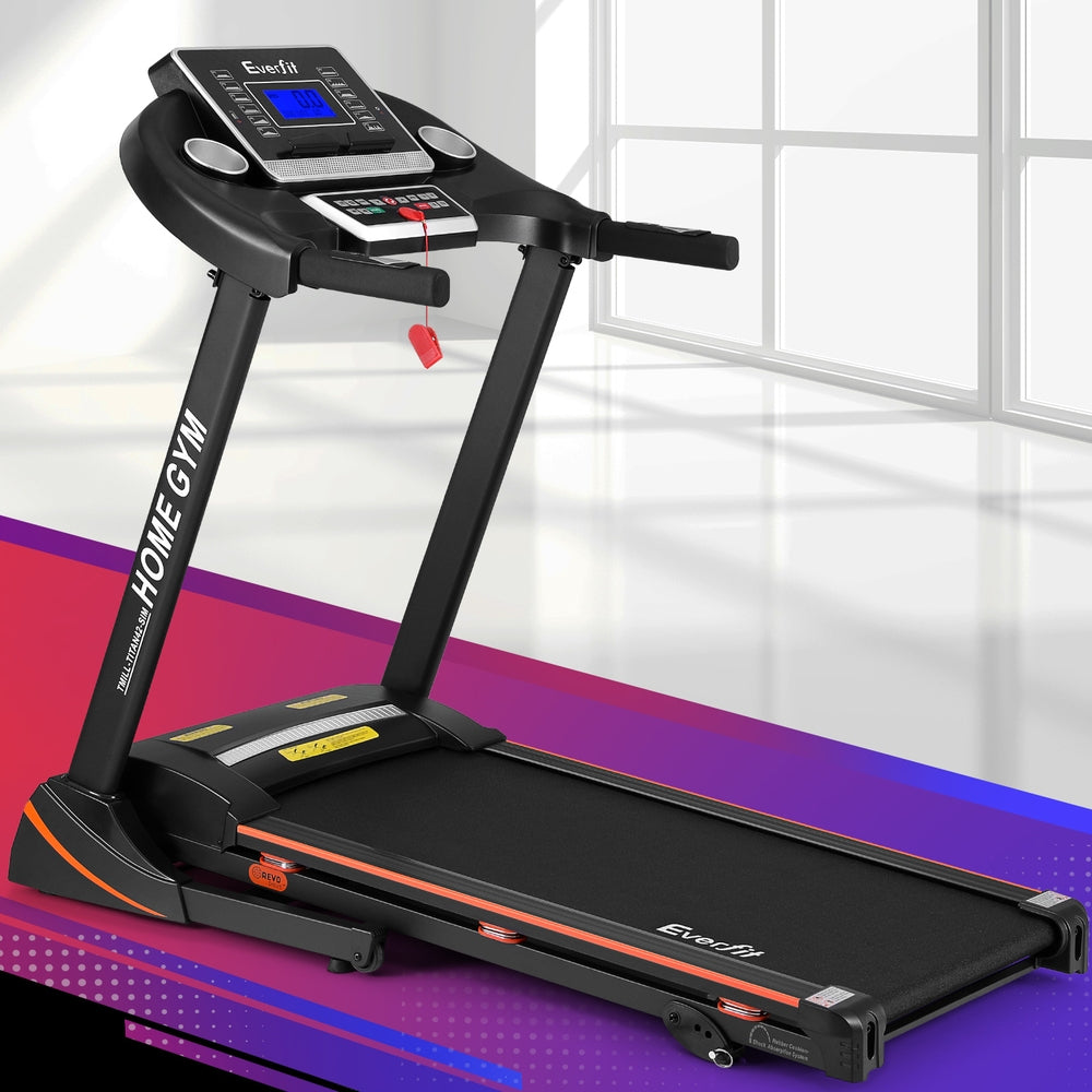 Treadmills: Everfit Treadmill Electric Home Gym Fitness Exercise Machine Hydraulic 420mm