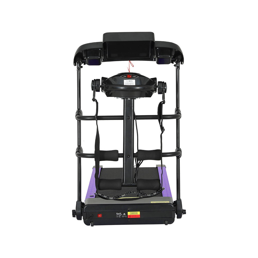 Exercise Bikes: Everfit Treadmill Electric Home Gym Fitness Exercise Machine w/ Massager 400mm