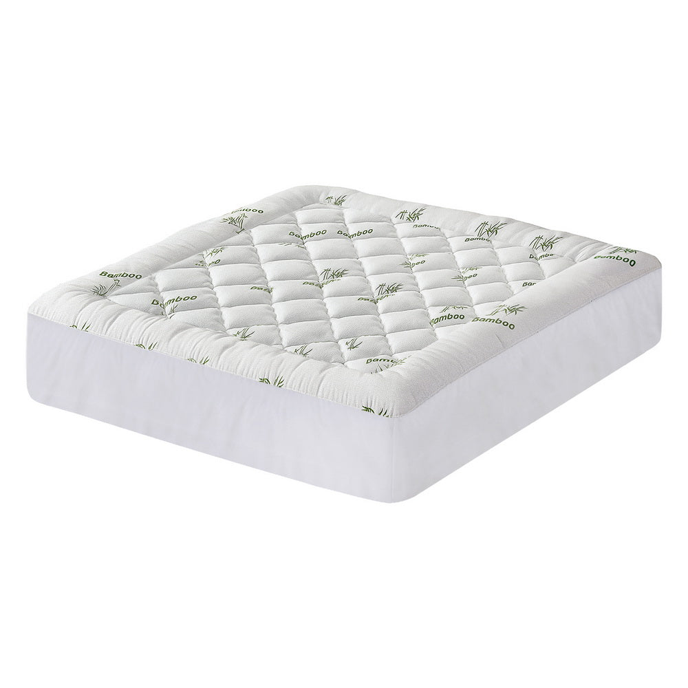 Mattress Toppers: Giselle Mattress Topper 5cm Pillowtop toppers Bamboo King