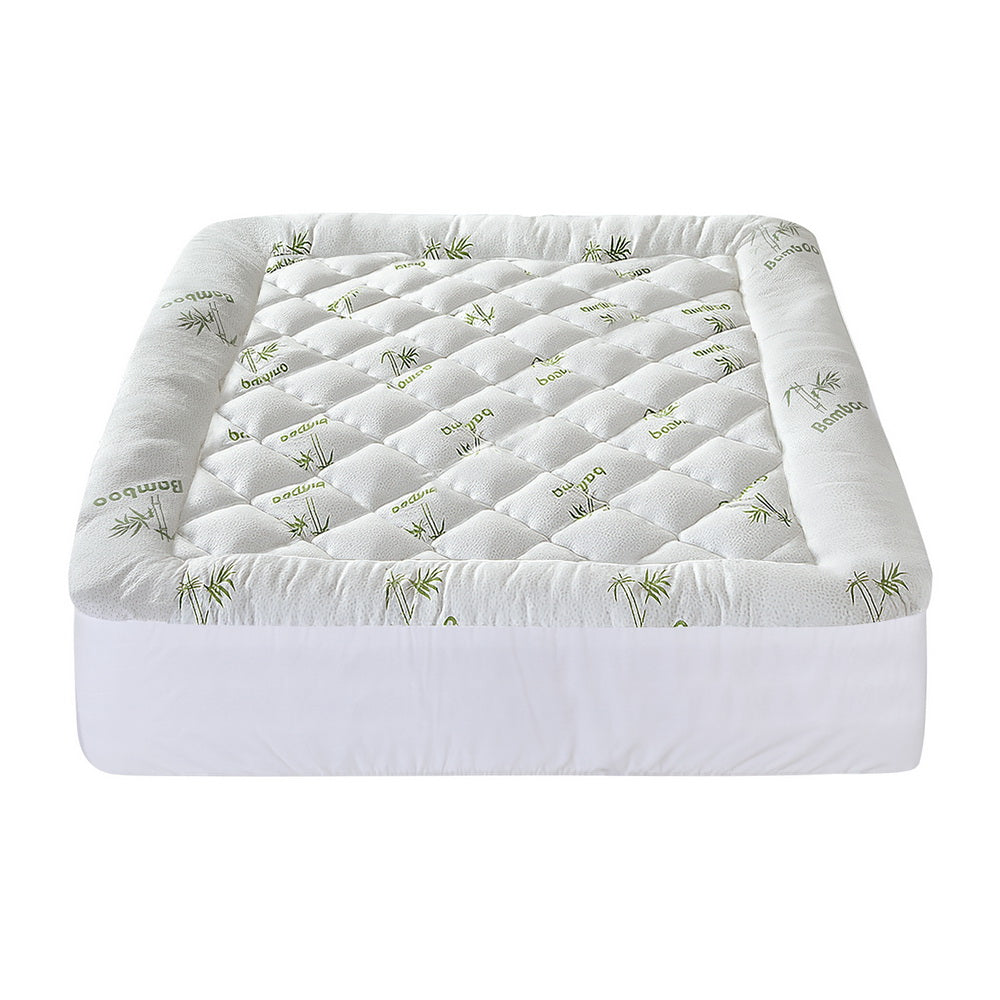 Mattress Toppers: Giselle Mattress Topper 5cm Pillowtop toppers Bamboo King
