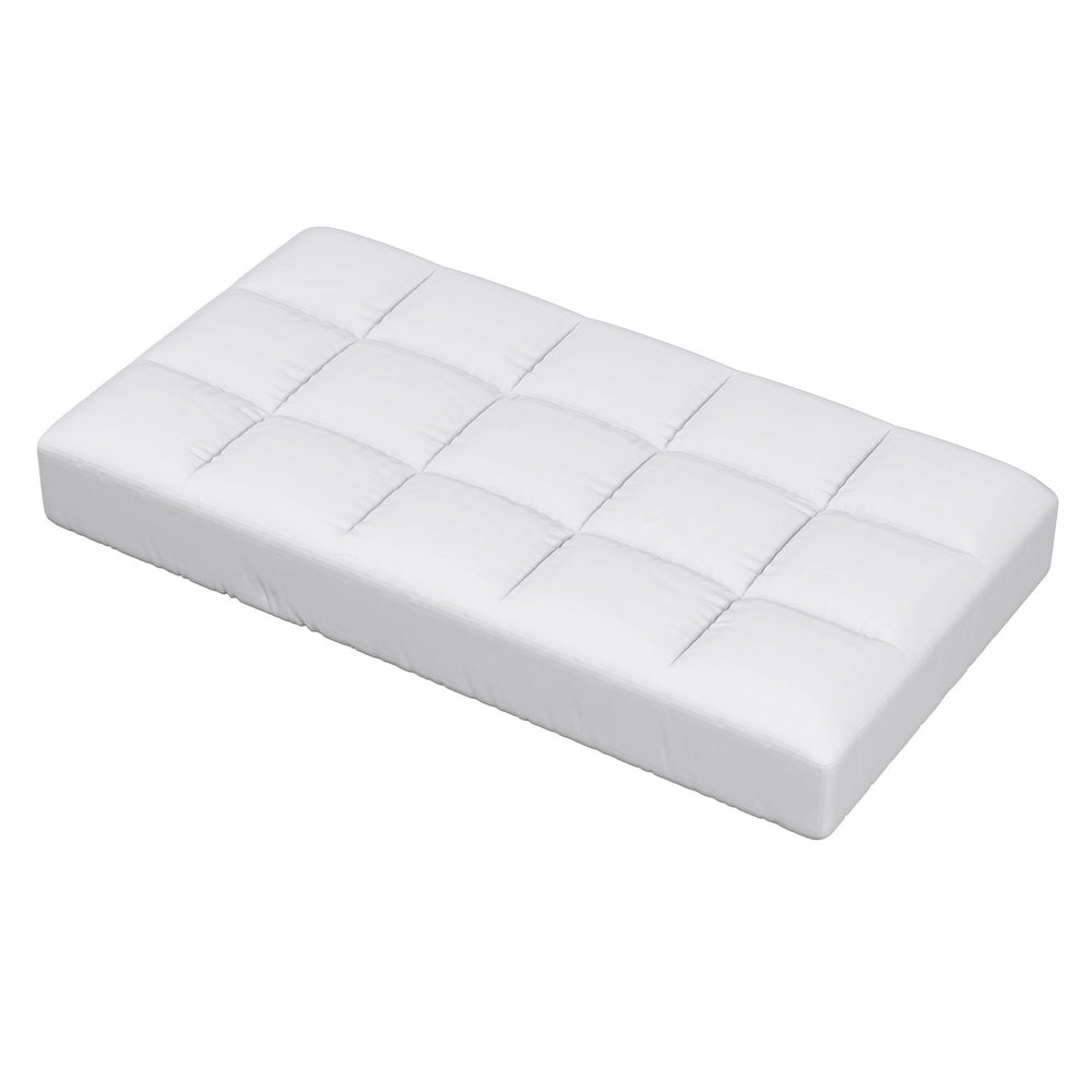 Pillows: Giselle Bedding Mattress Topper Pillowtop Bamboo Cot