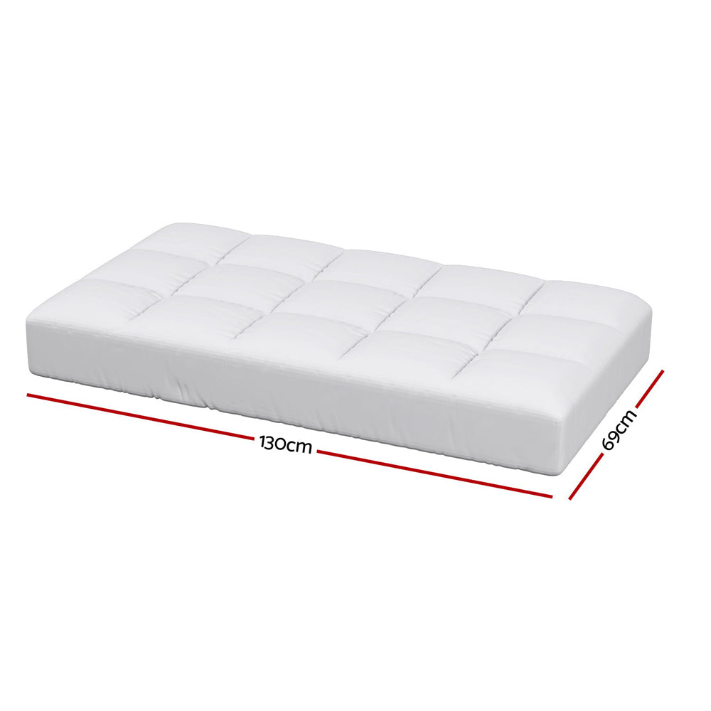 Pillows: Giselle Bedding Mattress Topper Pillowtop Bamboo Cot