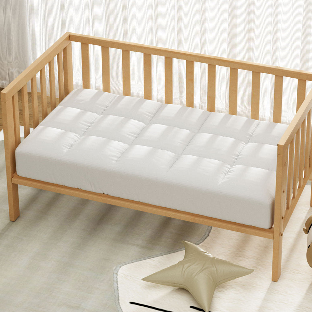 Pillows: Giselle Bedding Mattress Topper Pillowtop Bamboo Cot