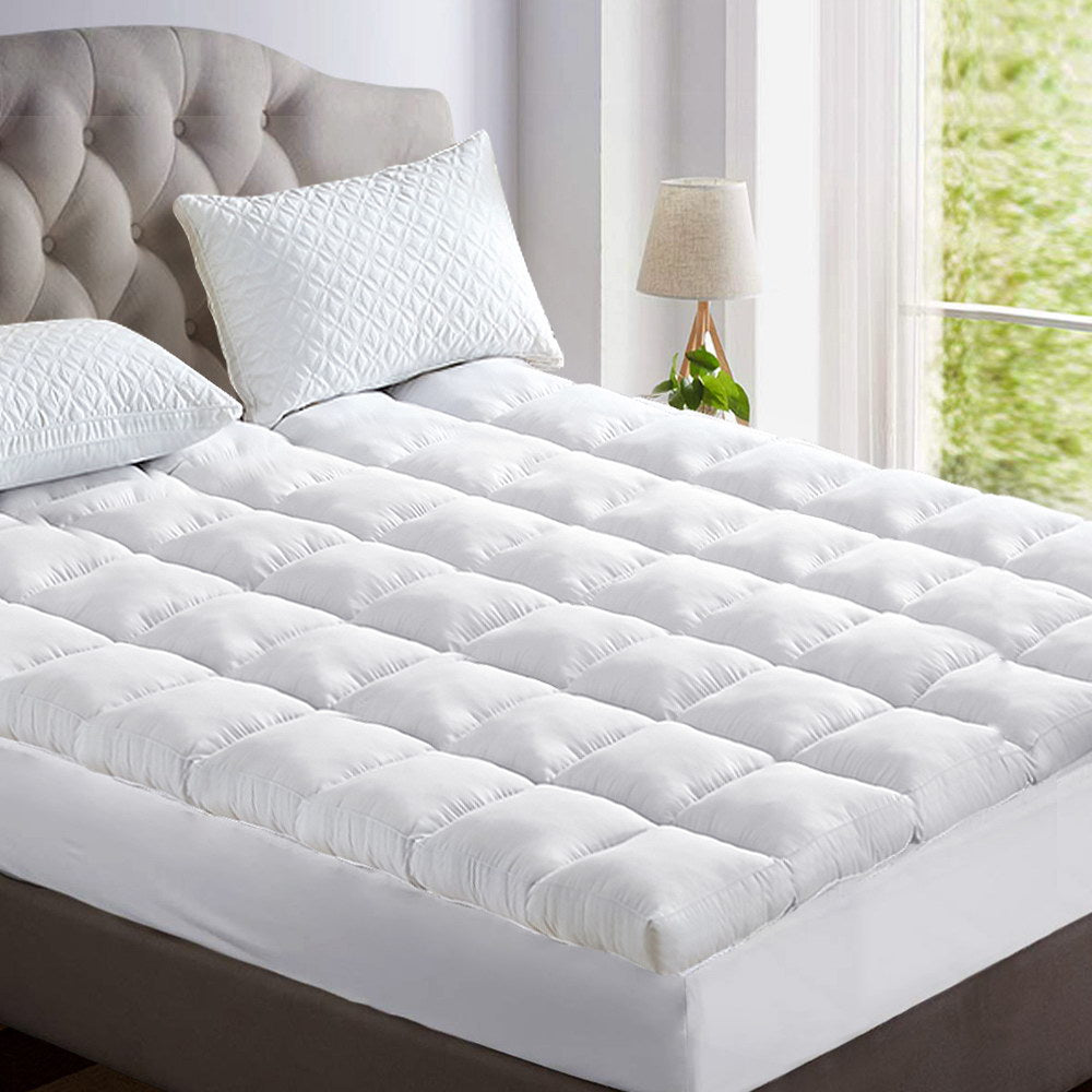 Mattress Toppers: Giselle Bedding Mattress Topper Pillowtop Bamboo King