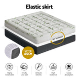 Mattress Toppers: Giselle Bedding Mattress Topper Pillowtop Bamboo 7.5cm King