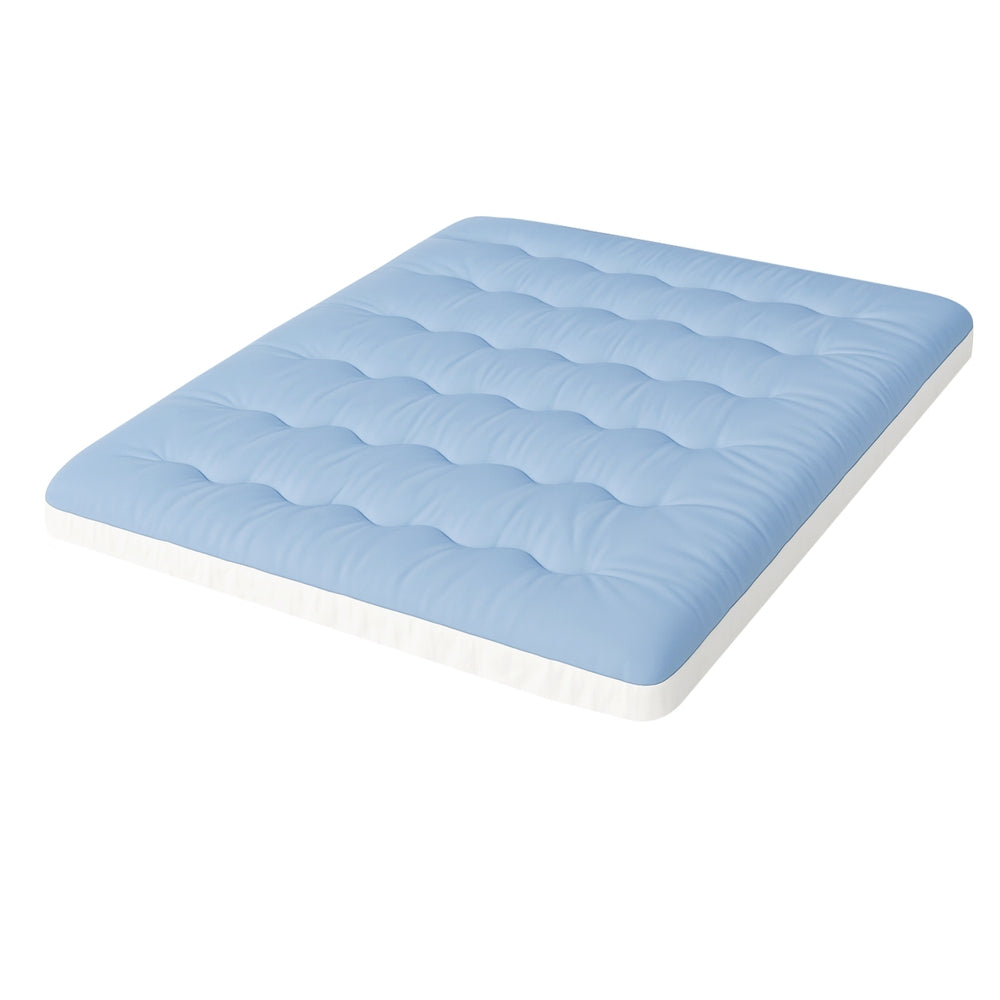 Mattress Toppers: Giselle 5cm Mattress Topper Pillowtop toppers Double-Sided King Single