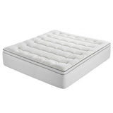 Giselle Bedding King Mattress Topper 5cm Coral Fleece