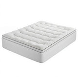 Giselle Bedding Queen Mattress Topper 5cm Coral Fleece