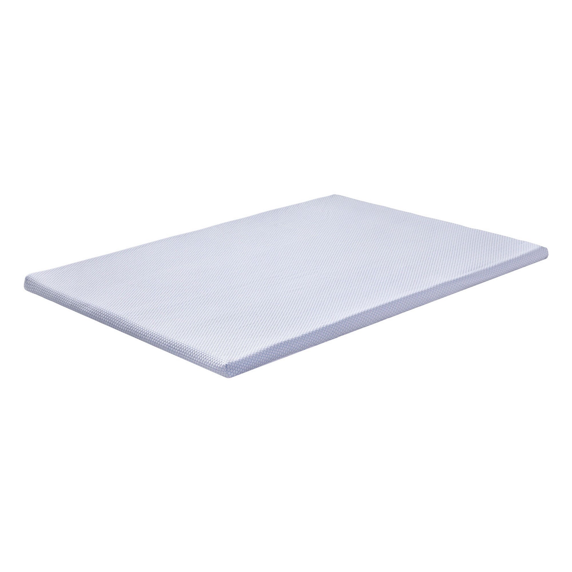 Mattress Toppers: Giselle Bedding Latex Topper 100% Natural Latex Toppers 7-zone w/ Ice Silk Cool-touch Fabric Cooling Cover Double 5cm