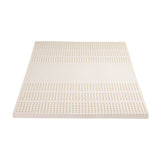 Mattress Toppers: Giselle Bedding Latex Topper 100% Natural Latex Toppers 7-zone w/ Ice Silk Cool-touch Fabric Cooling Cover Queen 5cm