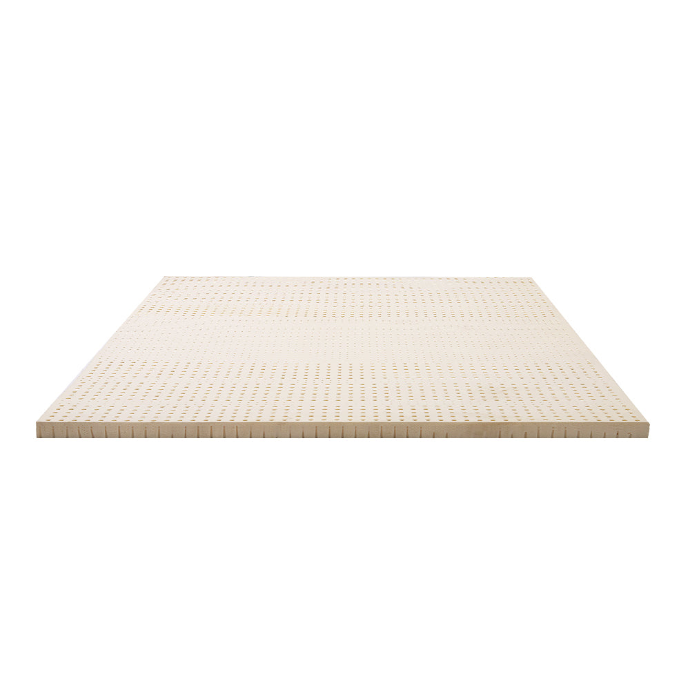 Mattress Toppers: Giselle Bedding Latex Mattress Topper 7.5cm Queen