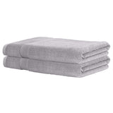 2 Pack Bath Sheets Set Cotton Extra Large Towel Grey