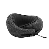 Pillows: Wanderlite Travel Pillows for Airplanes Ergonomic Memory Foam Neck Pillow, Breathable & Washable Cover, Travel Bag Included, Airplane Pillow for Airplane, Car, Office and Home, Dark Grey