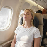 Pillows: Wanderlite Travel Pillows for Airplanes Ergonomic Memory Foam Neck Pillow, Breathable & Washable Cover, Travel Bag Included, Airplane Pillow for Airplane, Car, Office and Home, Dark Grey
