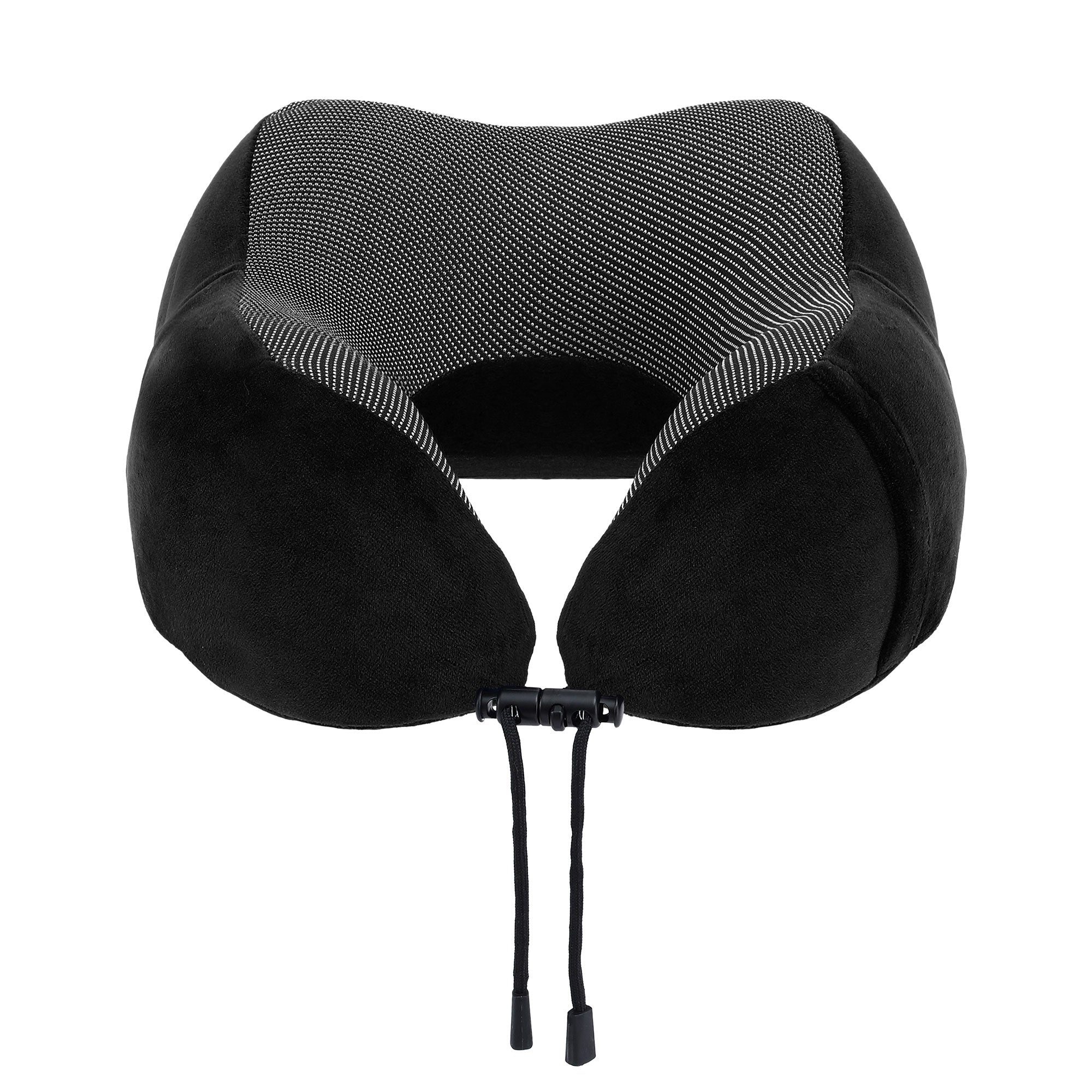 Pillows: Wanderlite Travel Pillow for Airplanes Memory Foam Neck Pillows for Traveling, Soft & Washable Cover with Storage Bag, Portable Plane Accessories for Airplanes Offices Cars, Black