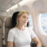 Pillows: Wanderlite Travel Pillow for Airplanes Memory Foam Neck Pillows for Traveling, Soft & Washable Cover with Storage Bag, Portable Plane Accessories for Airplanes Offices Cars, Black