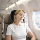Pillows: Wanderlite Travel Pillow for Airplanes Memory Foam Neck Pillows for Traveling, Soft & Washable Cover with Storage Bag, Portable Plane Accessories for Airplanes Offices Cars, Grey