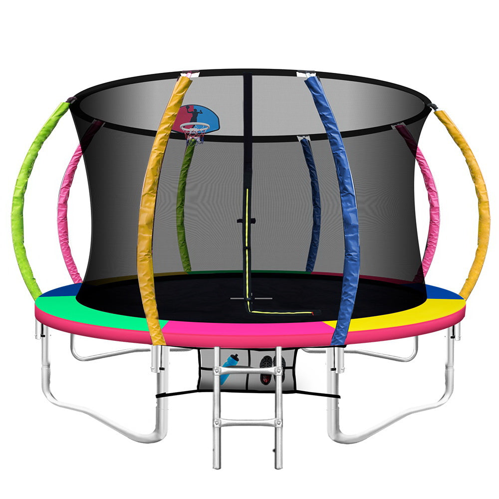Trampolines & Accessories: Everfit 12ft Trampoline Rebounder for Kids