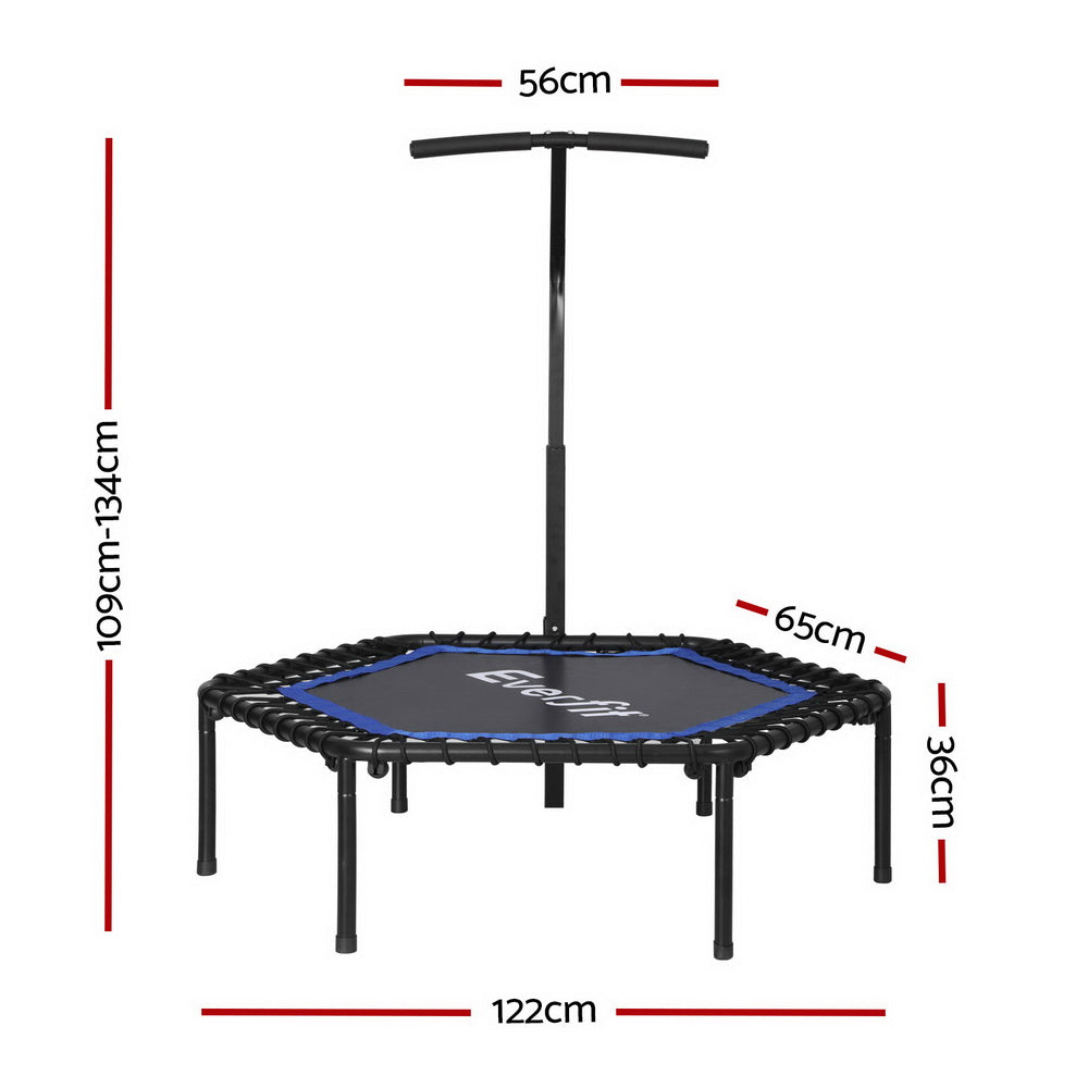 Trampolines & Accessories: 48inch Everfit Trampoline Fitness Trampoline Rebounder