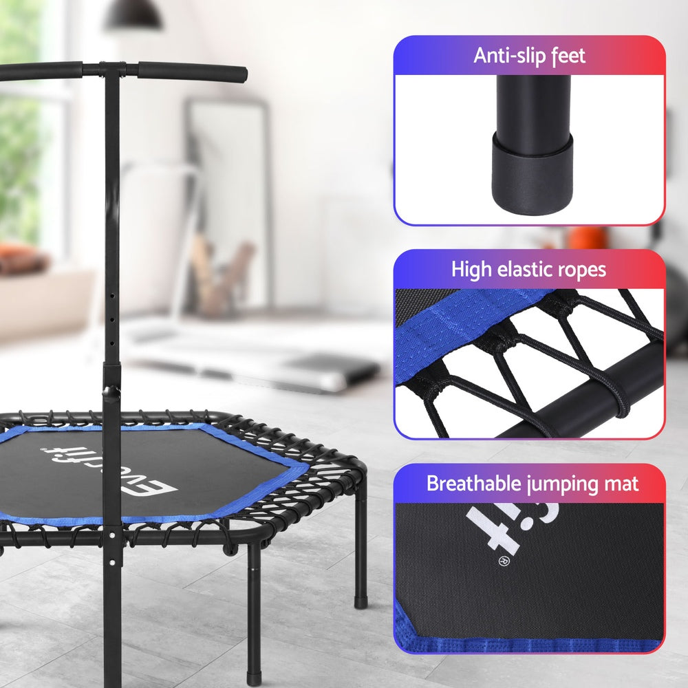 Trampolines & Accessories: 48inch Everfit Trampoline Fitness Trampoline Rebounder