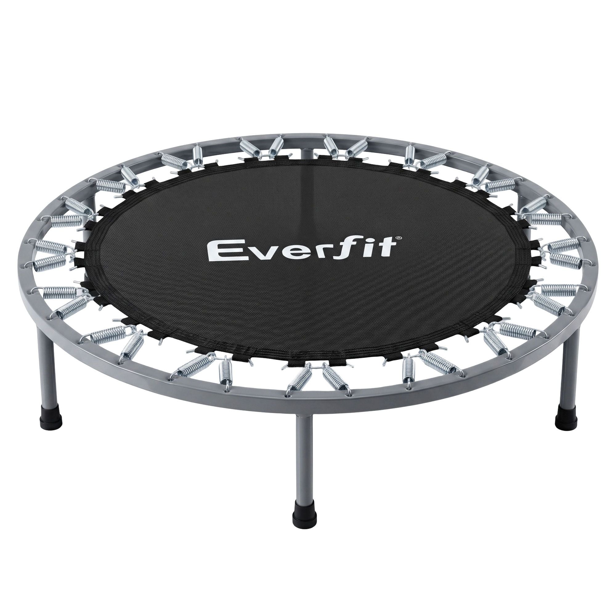 Everfit 40-Inch Fitness Trampoline Rebounder Mini Round Trampoline Home Workouts
