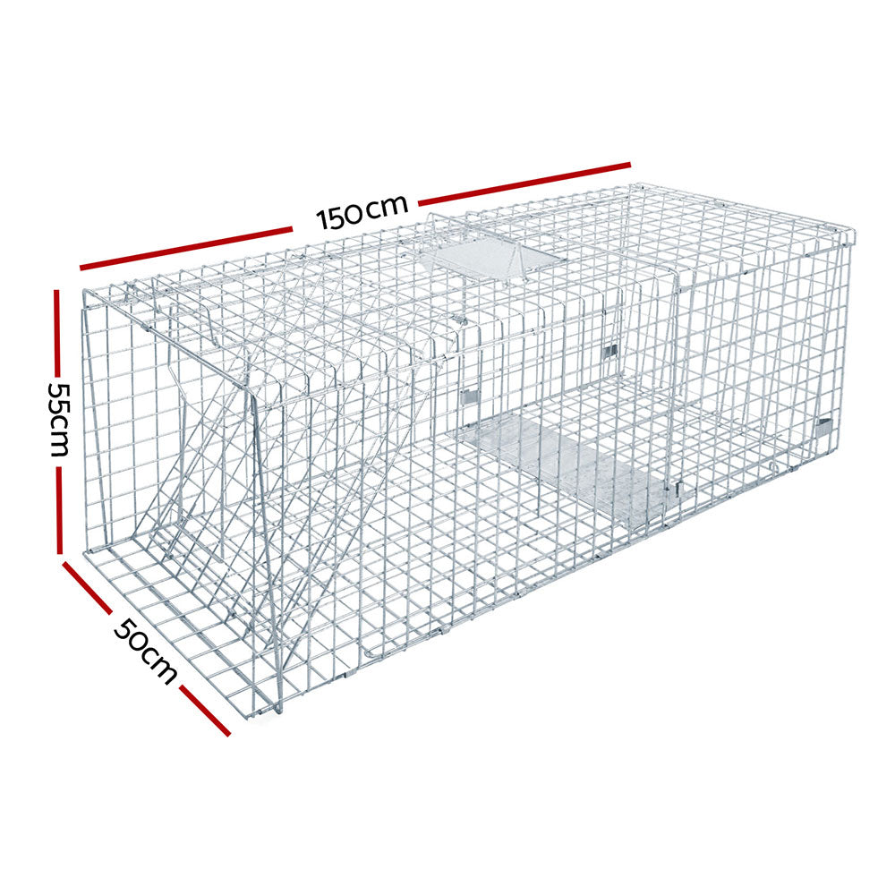 Animal Traps: Gardeon Animal Trap Cage Possum 150x50cm