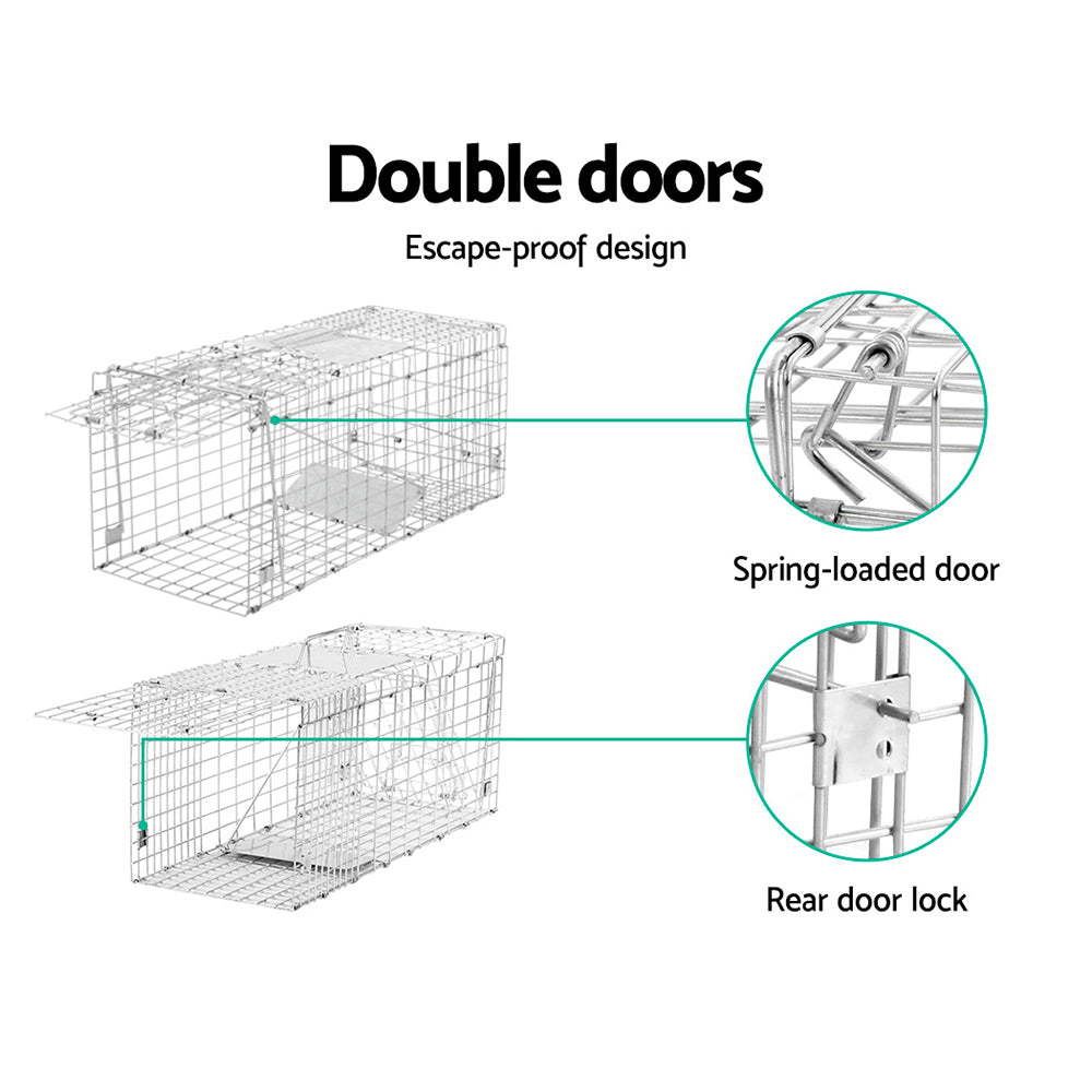 Animal Traps: Gardeon Animal Trap Cage Possum 94x34cm