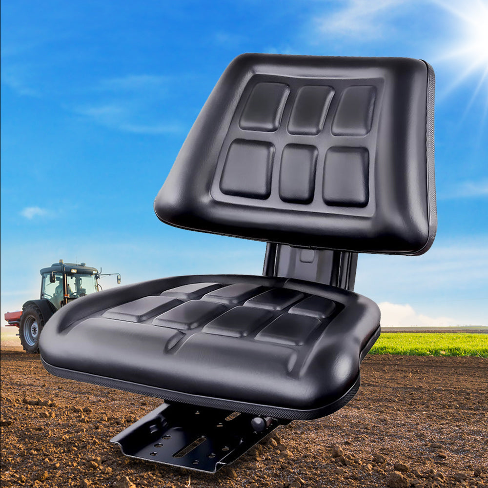 Automotive Parts: Giantz Tractor Seat Forklift Excavator Truck Universal Replacement PU Chair