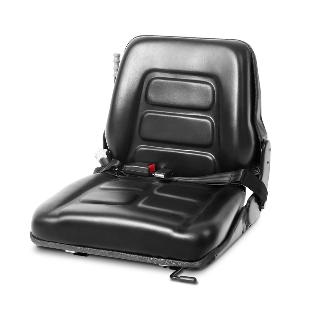 Automotive Parts: Giantz Tractor Seat Forklift Excavator Universal Backrest Truck PU Chair