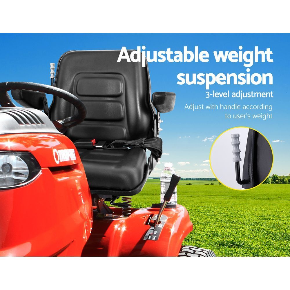 Automotive Parts: Giantz Tractor Seat Forklift Excavator Universal Suspension Armrest Truck Chair