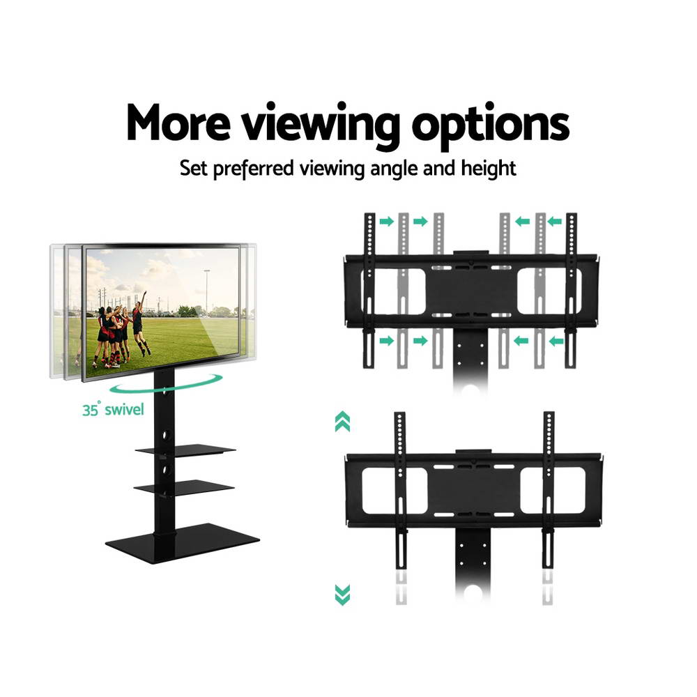 TV Units: Artiss TV Stand Mount Bracket for 32"-70" LED LCD 3 Tiers Storage Floor Shelf