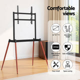 Artiss TV Stand 32-75 inch LED LCD Screen Wooden Floor Easel Height Adjustable
