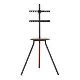 Artiss TV Stand Wooden Tray 24-55" Swivel Height Adjustable