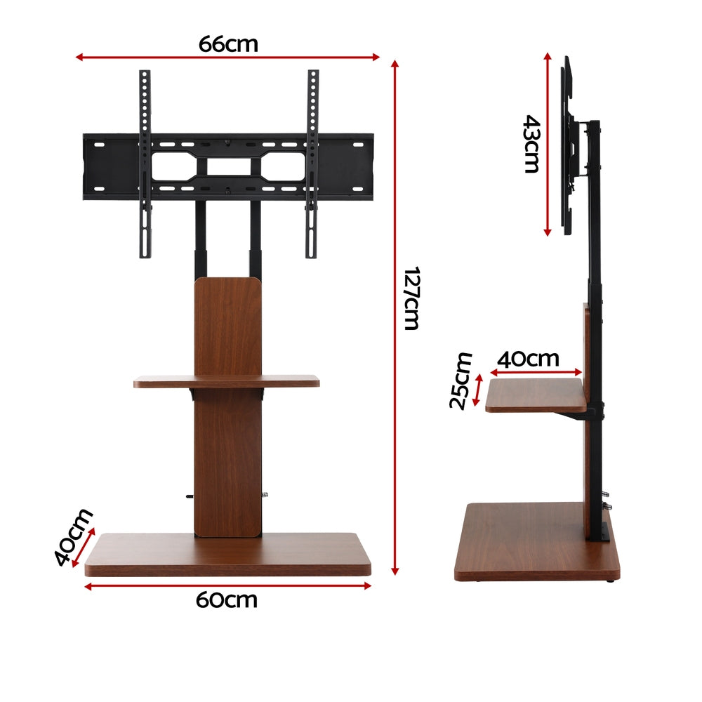 TV Units: Artiss TV Stand 32-70" Wooden Tray Swivel Height Adjustable