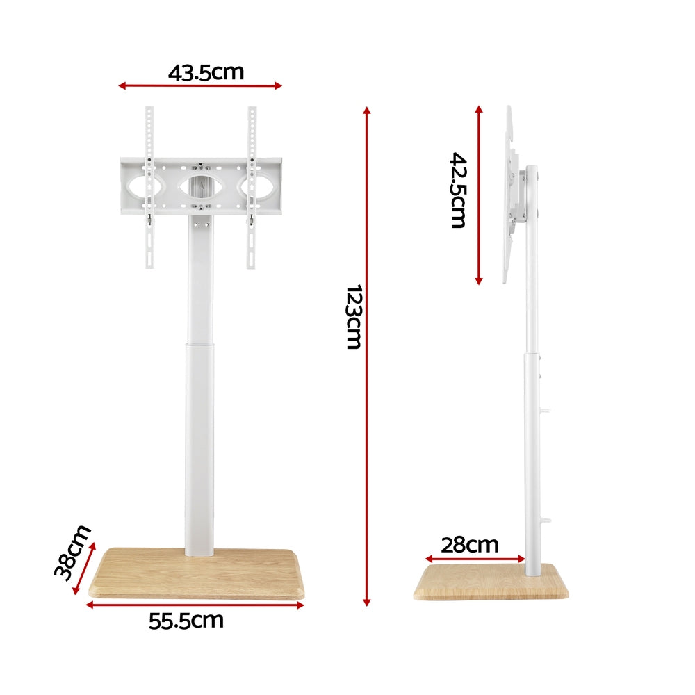 TV Units: Artiss TV Stand 24-55" Swivel Height Adjustable Floor Mount for TVs