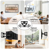 TVs & Accessories: Artiss TV Wall Mount Bracket for 37" - 85" TVs Swivel Tilt Extendable Full Motion