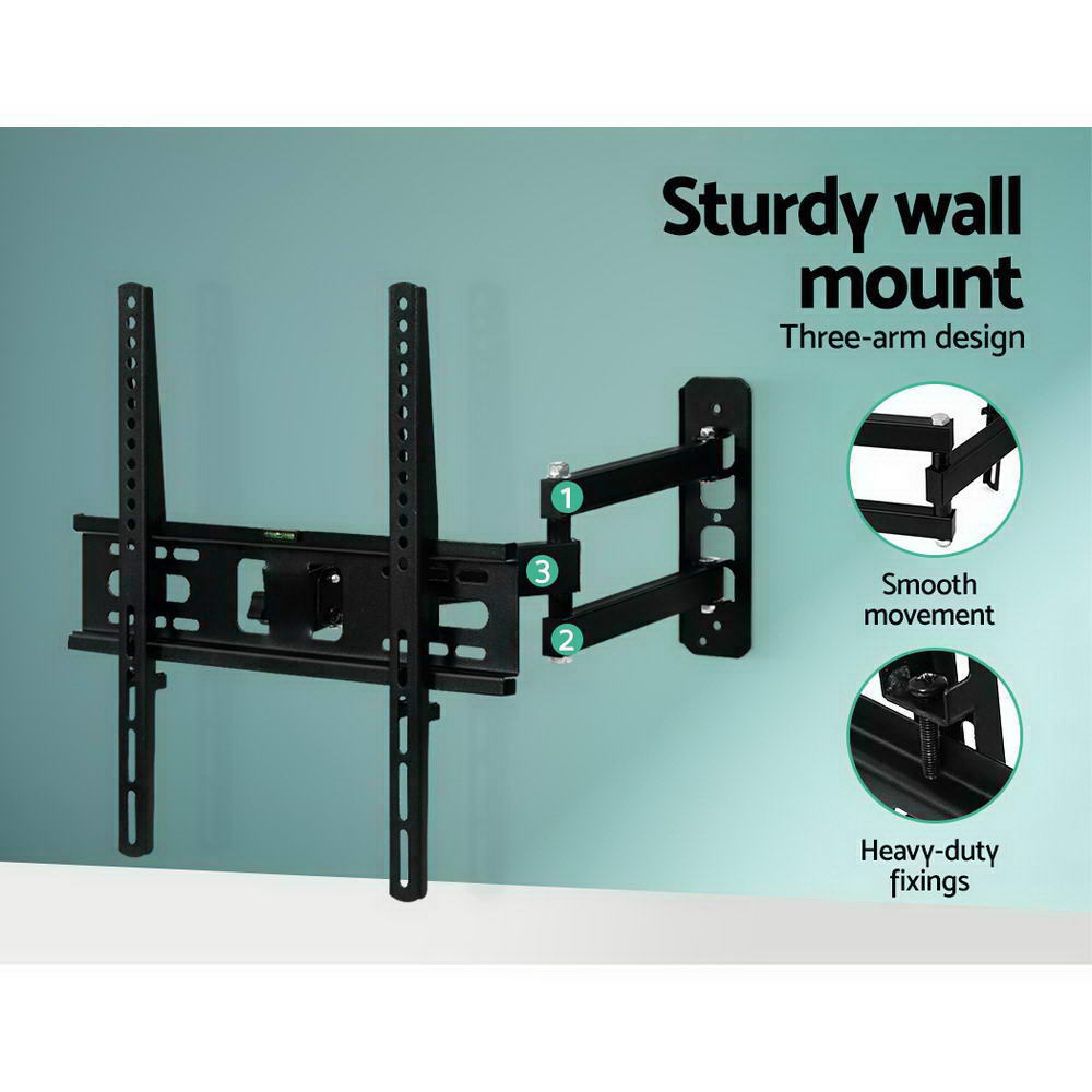 TVs & Accessories: Artiss TV Wall Mount Bracket for 23"-55" LED LCD TVs Full Motion Strong Arms