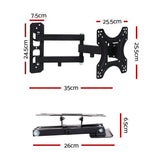 TVs & Accessories: Artiss TV Wall Mount Bracket for 17"-42" LED LCD TVs Full Motion Strong Arms
