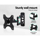 TVs & Accessories: Artiss TV Wall Mount Bracket for 17"-42" LED LCD TVs Full Motion Strong Arms