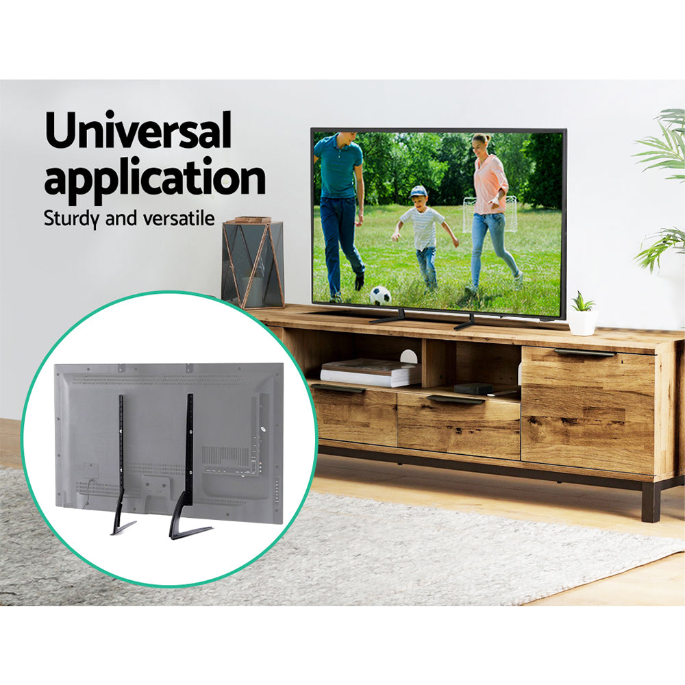 TV Units: Artiss TV Stand Mount Bracket for 32"-65" Universal Pedestal Tabletop Desktop