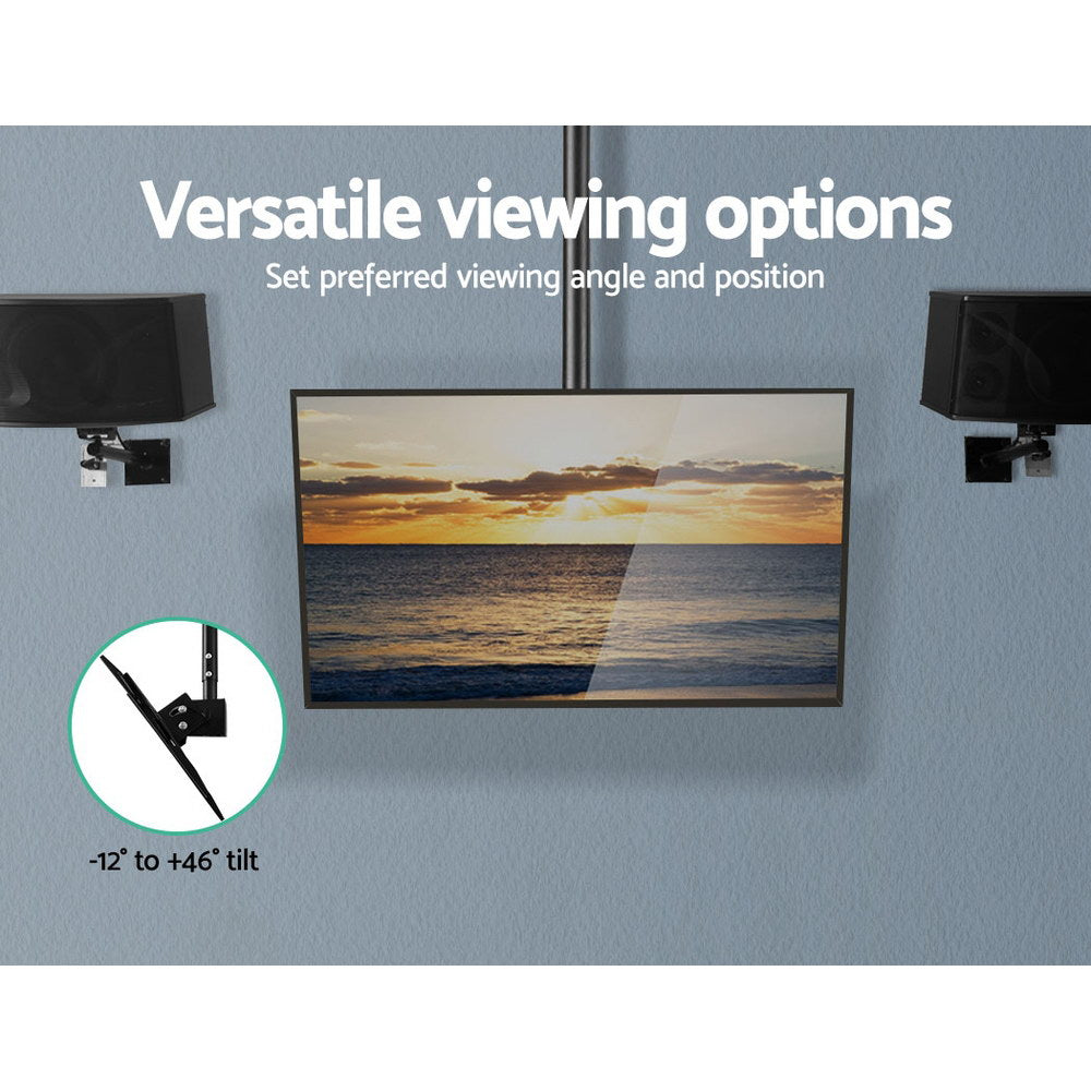 TVs & Accessories: Artiss TV Wall Mount Bracket for 32"-75" LED LCD TVs Full Motion Ceiling Mounted
