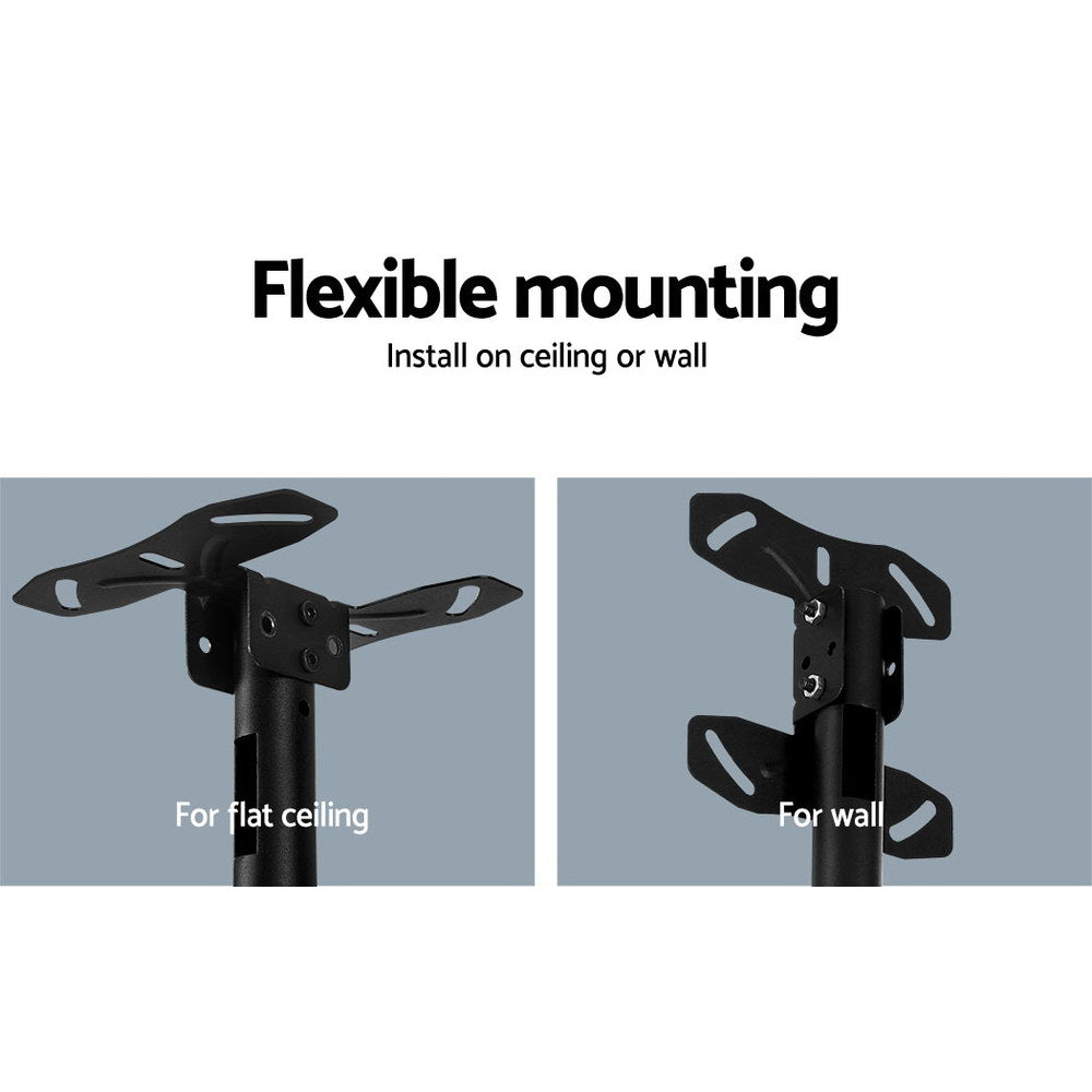 TVs & Accessories: Artiss TV Wall Mount Bracket for 32"-75" LED LCD TVs Full Motion Ceiling Mounted
