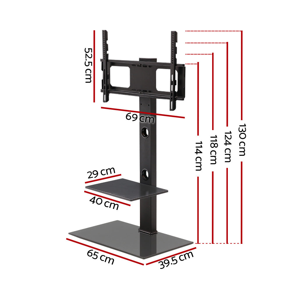 TV Units: Artiss TV Stand Mount Bracket for 32"-70" LED LCD 2 Tiers Storage Floor Shelf