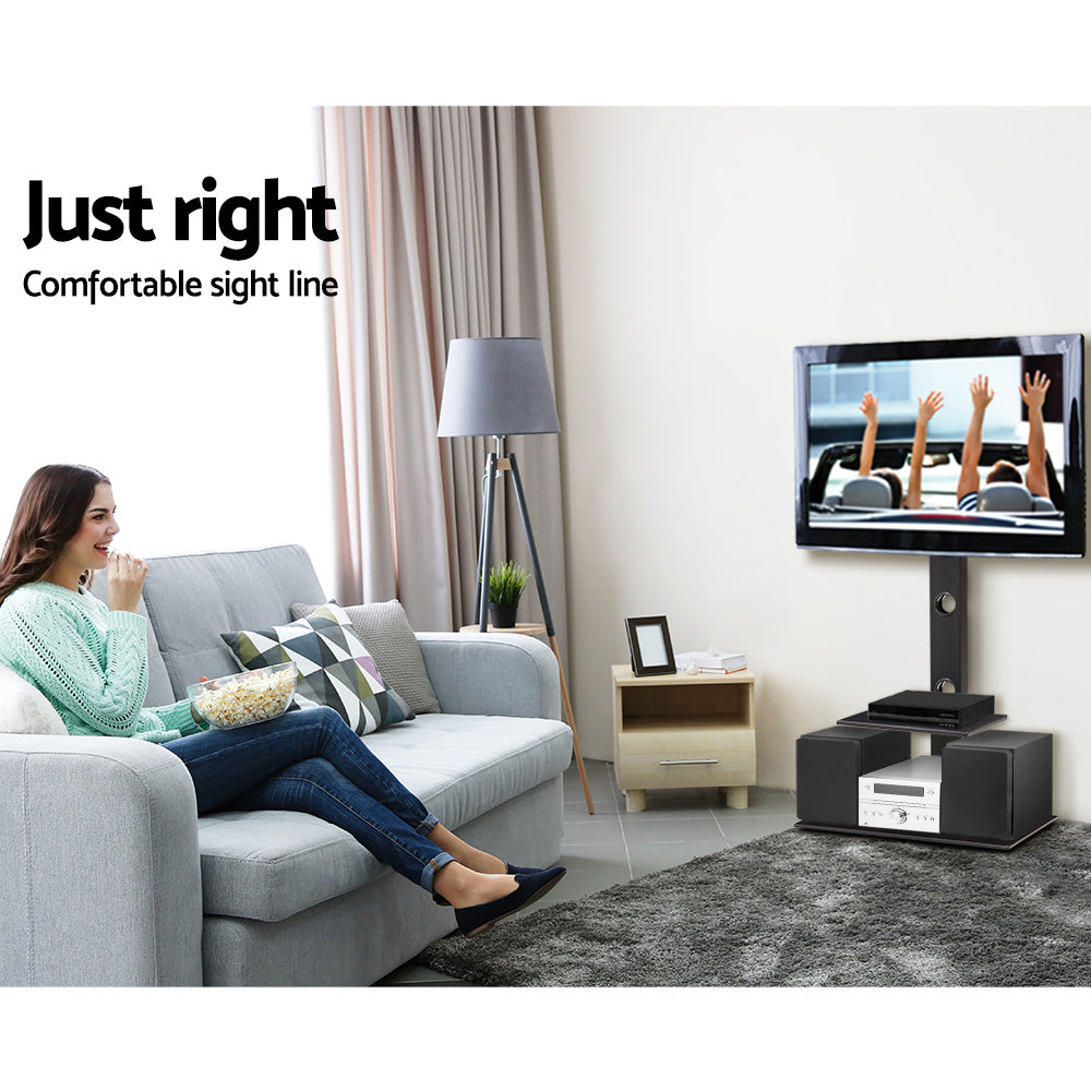 TV Units: Artiss TV Stand Mount Bracket for 32"-70" LED LCD 2 Tiers Storage Floor Shelf